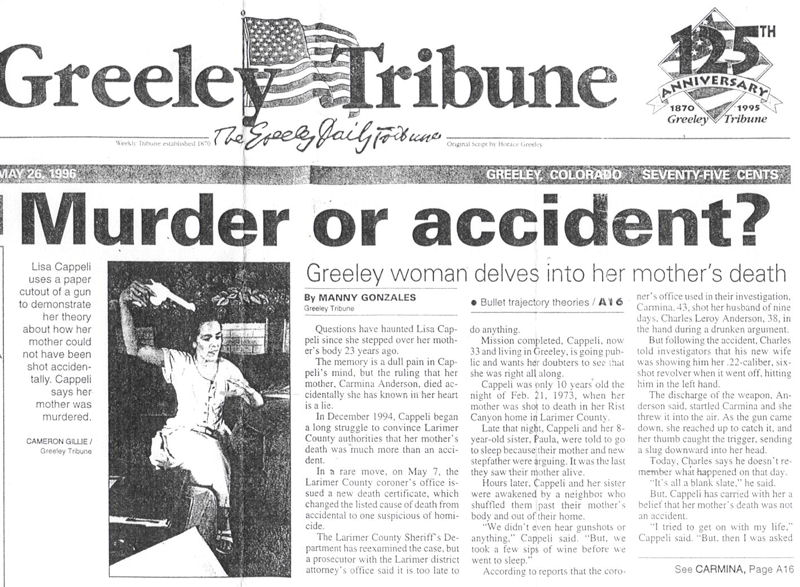 Greeley Tribune Article May 26, 1996